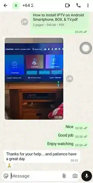 MOM IPTV review customer